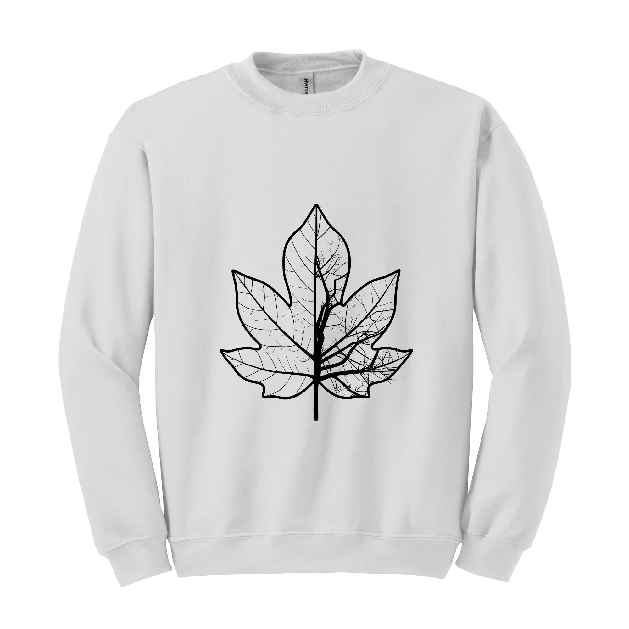 Trees Sweatshirt, Evergreen Trees Sweat, Gift for Nature Lover