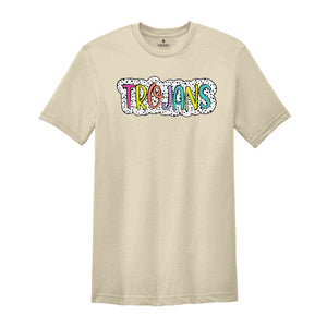 Trojans Team T-Shirt, Trojans Mascot Shirt, Trojans Fan Shirt, Football T-Shirt, Trojans Team Mascot