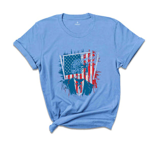 Trump 2024 Shirt, Legends Never Die Shirt, America Flag T-shirt, 4Th Of July Flag Shirt, Patriotic T-Shirts, Patriotic American Flag Tee