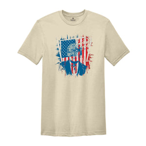 Trump 2024 Shirt, Legends Never Die Shirt, America Flag T-shirt, 4Th Of July Flag Shirt, Patriotic T-Shirts, Patriotic American Flag Tee