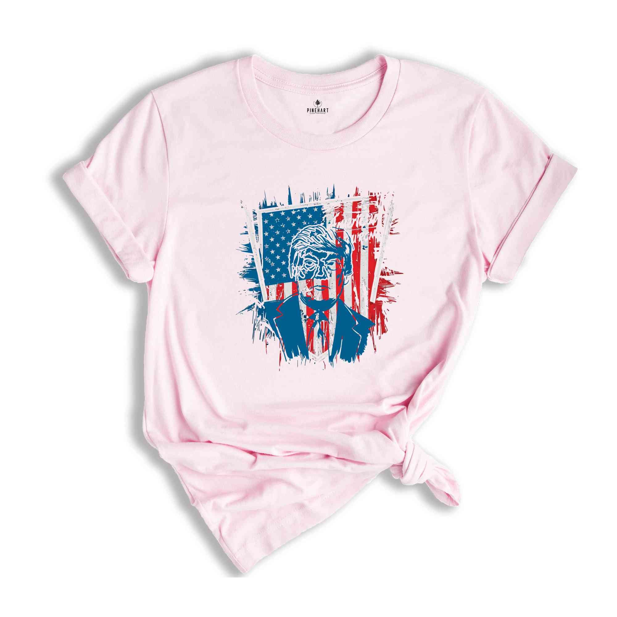 Trump 2024 Shirt, Legends Never Die Shirt, America Flag T-shirt, 4Th Of July Flag Shirt, Patriotic T-Shirts, Patriotic American Flag Tee