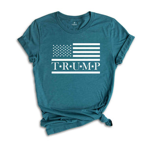 Trump Flag Shirt, Election shirt, 2025 Trump Tee, Republican T-Shirt, Voting Shirt, MAGA T-Shirt, Trump Not Guilty Shirt