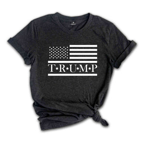 Trump Flag Shirt, Election shirt, 2025 Trump Tee, Republican T-Shirt, Voting Shirt, MAGA T-Shirt, Trump Not Guilty Shirt