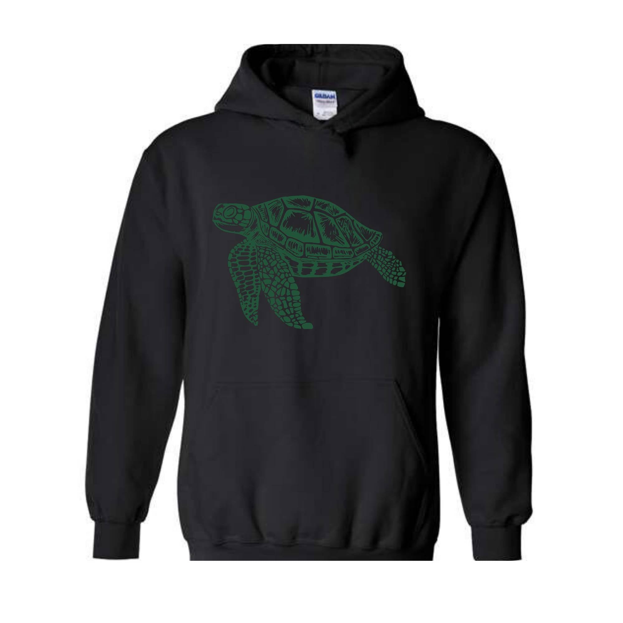 Turtle Hoodie, Sea Turtle Hoodie, Marine Life Hoodie, Wildlife Hoodie, Tortoise Hoodie
