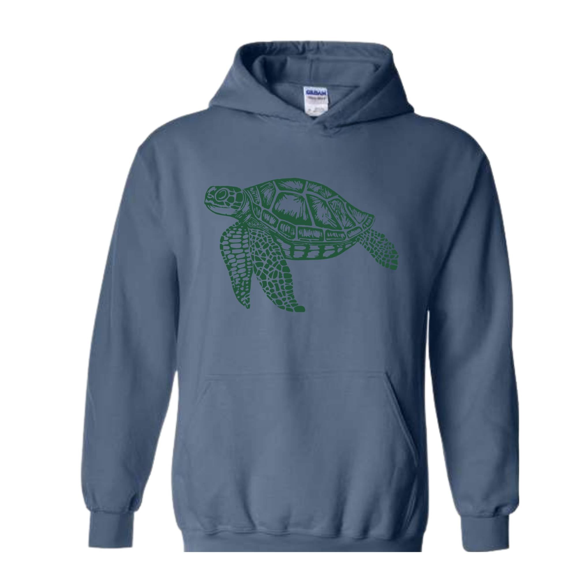 Turtle Hoodie, Sea Turtle Hoodie, Marine Life Hoodie, Wildlife Hoodie, Tortoise Hoodie