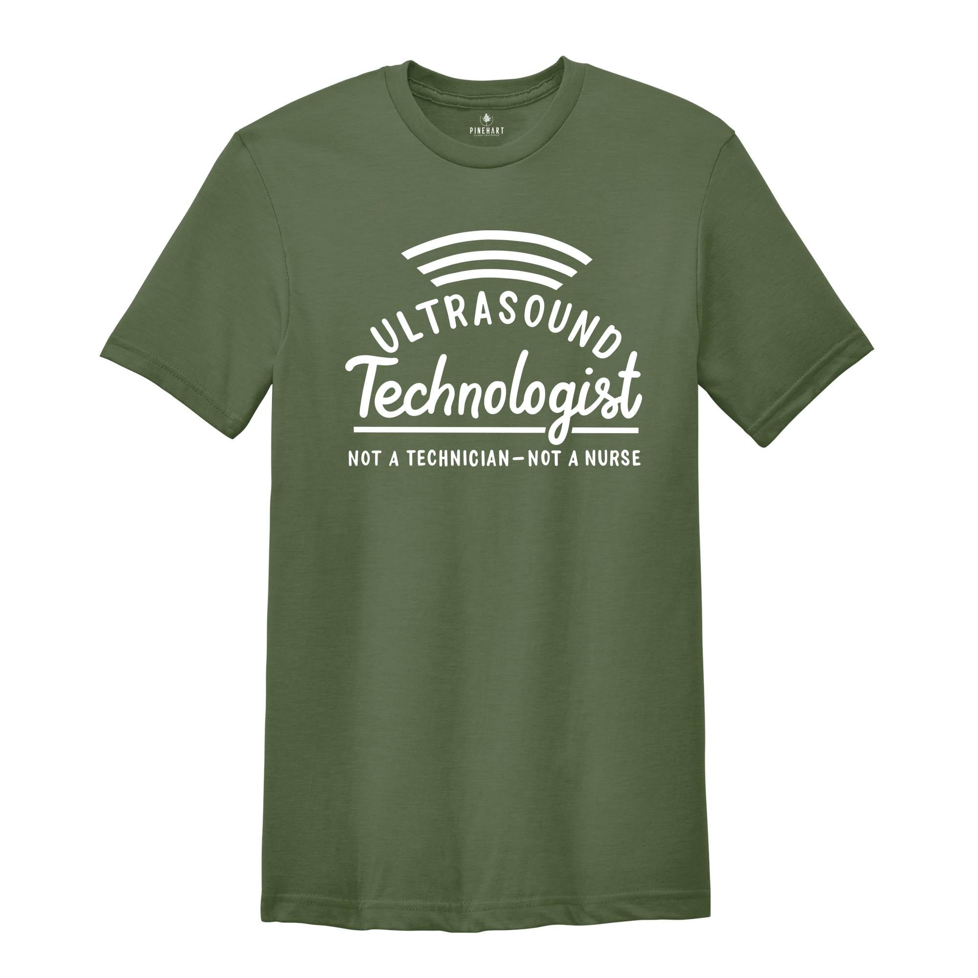 Ultrasound Technologist T-shirt, Not A Technician Tee, Ultrasound Tech Shirt, Sonography Student, Sonographer Gift