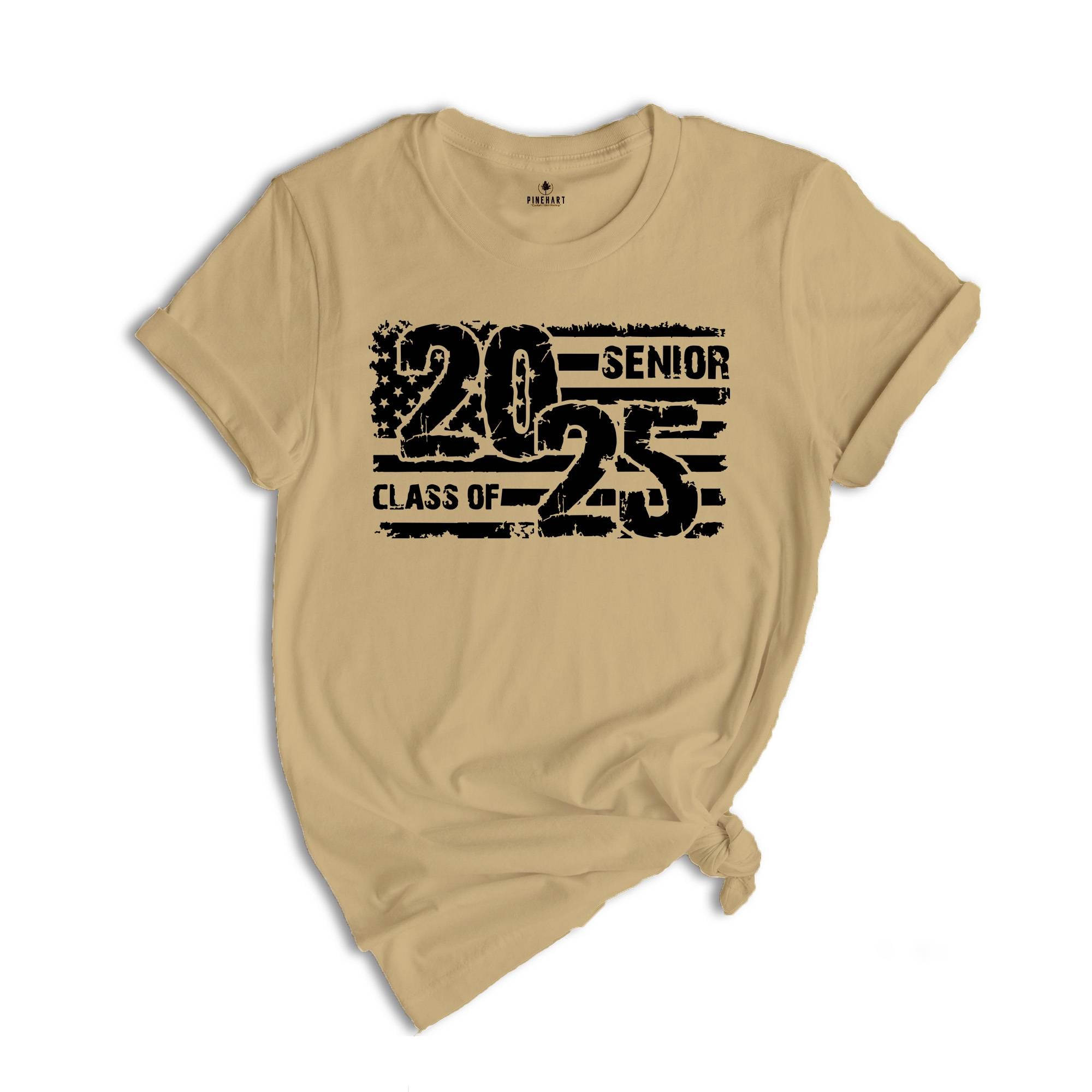 USA Flag Senior Class of Shirt, Graduation Shirt, Class Of Shirt, Last Day Of School, Class Of 2025 Shirt, School Shirt, Graduation Gift