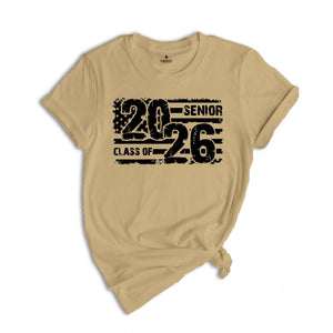 USA Flag Senior Class of Shirt, Graduation Shirt, Class Of Shirt, Last Day Of School, Class Of 2026 Shirt, School Shirt, Graduation Gift