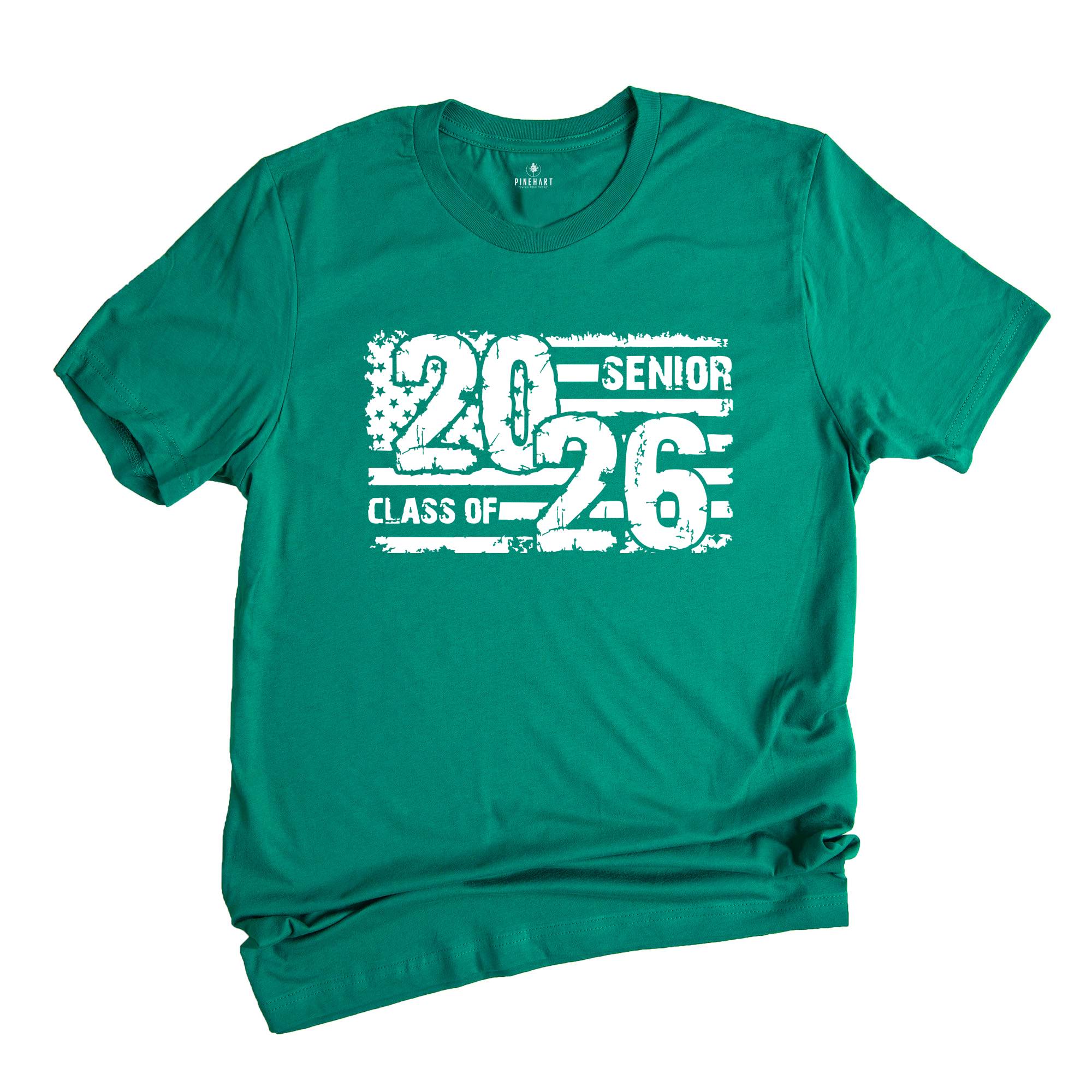USA Flag Senior Class of Shirt, Graduation Shirt, Class Of Shirt, Last Day Of School, Class Of 2026 Shirt, School Shirt, Graduation Gift