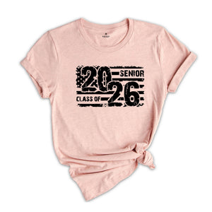 USA Flag Senior Class of Shirt, Graduation Shirt, Class Of Shirt, Last Day Of School, Class Of 2026 Shirt, School Shirt, Graduation Gift