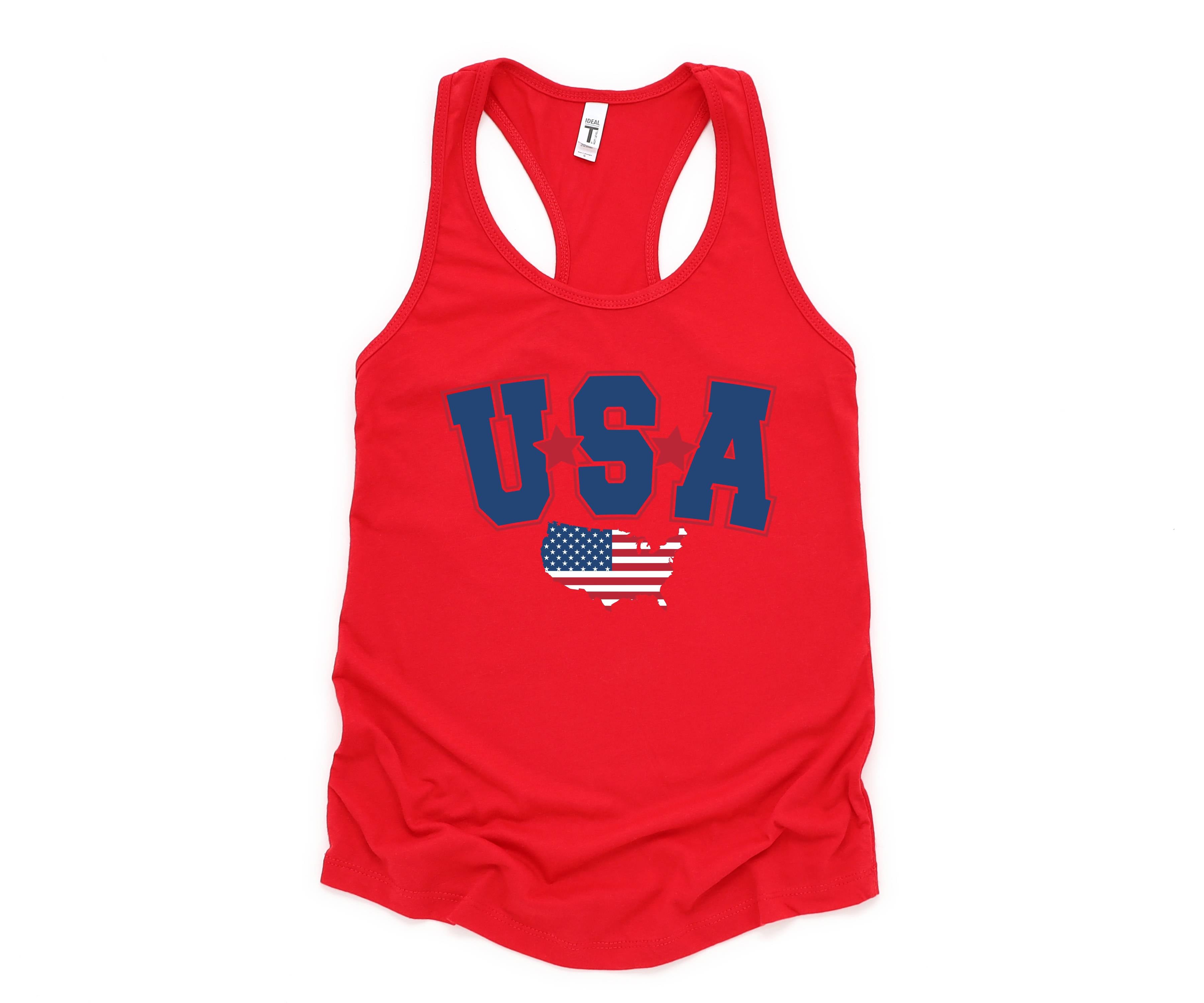 USA Tank Top, American Flag Patriotic Tank Top , Fourth of July Shirt, United States Tanktop, American Tank top, Red White and Blue Shirt