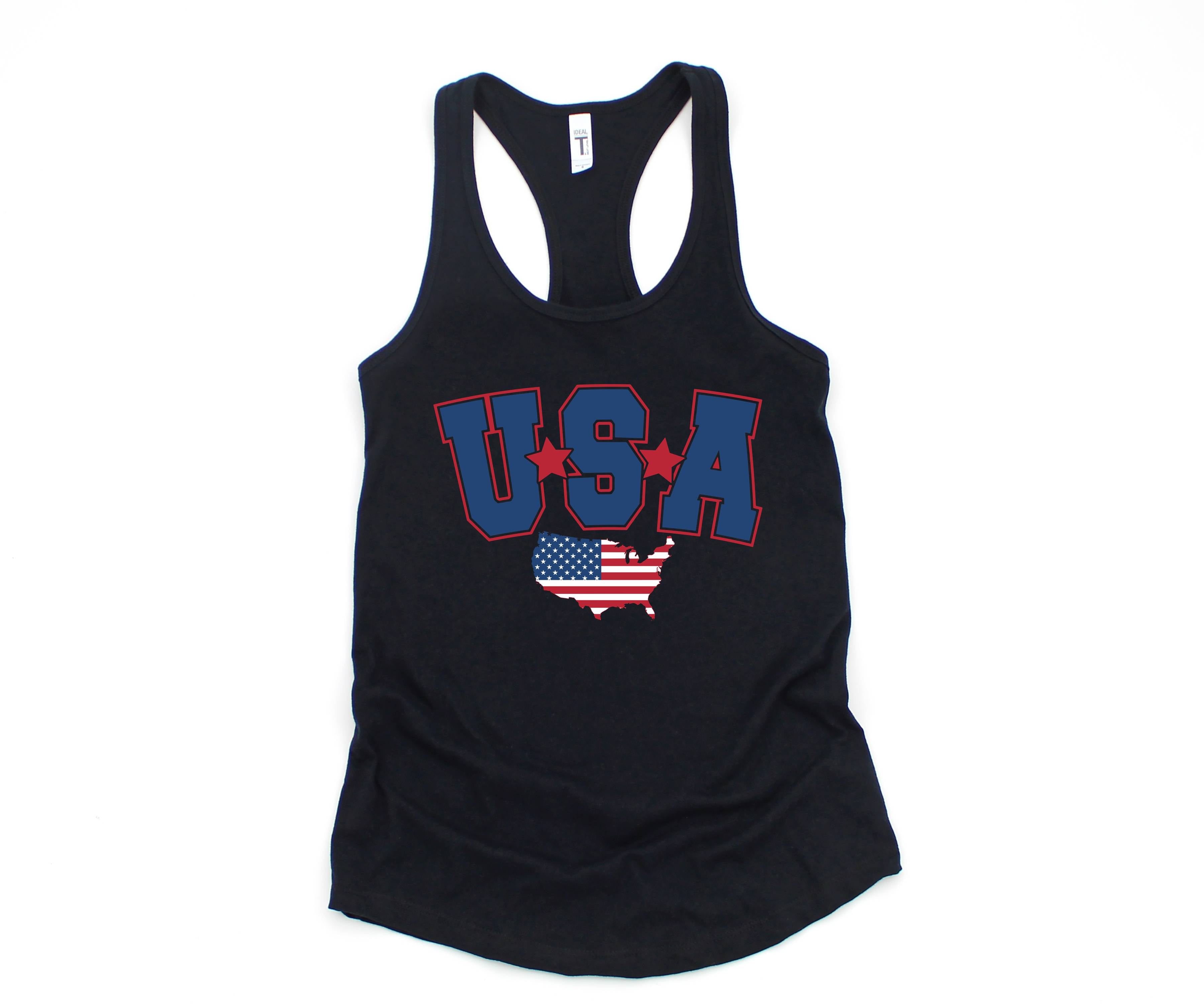 USA Tank Top, American Flag Patriotic Tank Top , Fourth of July Shirt, United States Tanktop, American Tank top, Red White and Blue Shirt