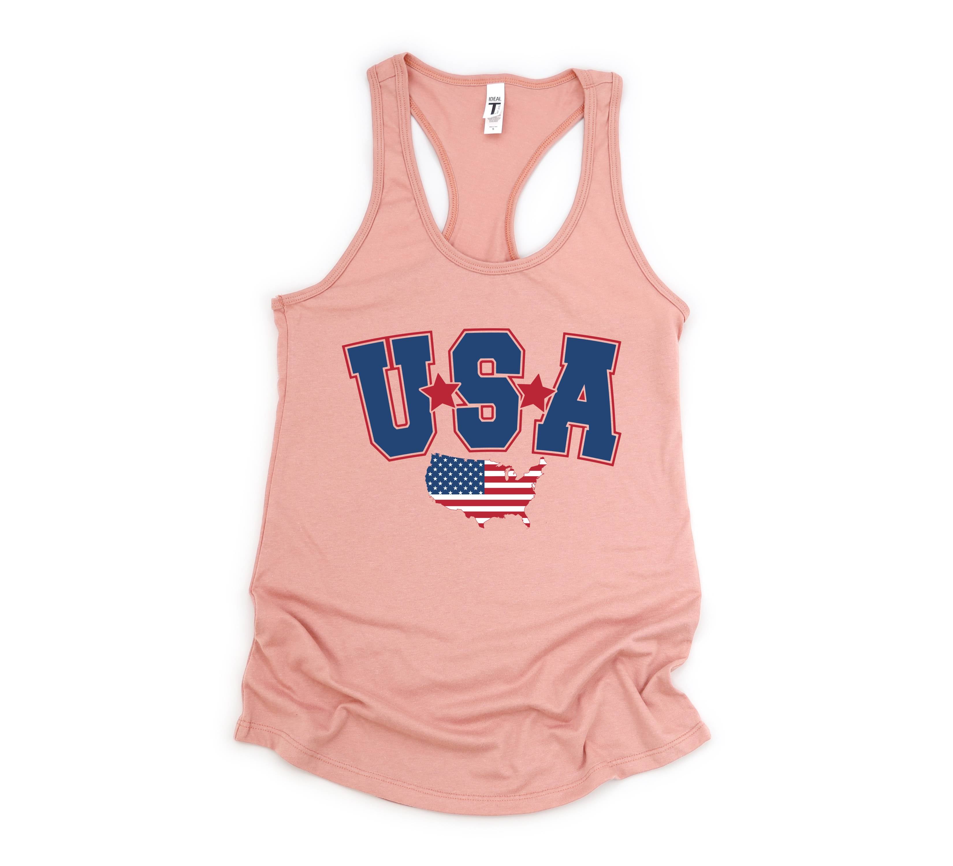 USA Tank Top, American Flag Patriotic Tank Top , Fourth of July Shirt, United States Tanktop, American Tank top, Red White and Blue Shirt