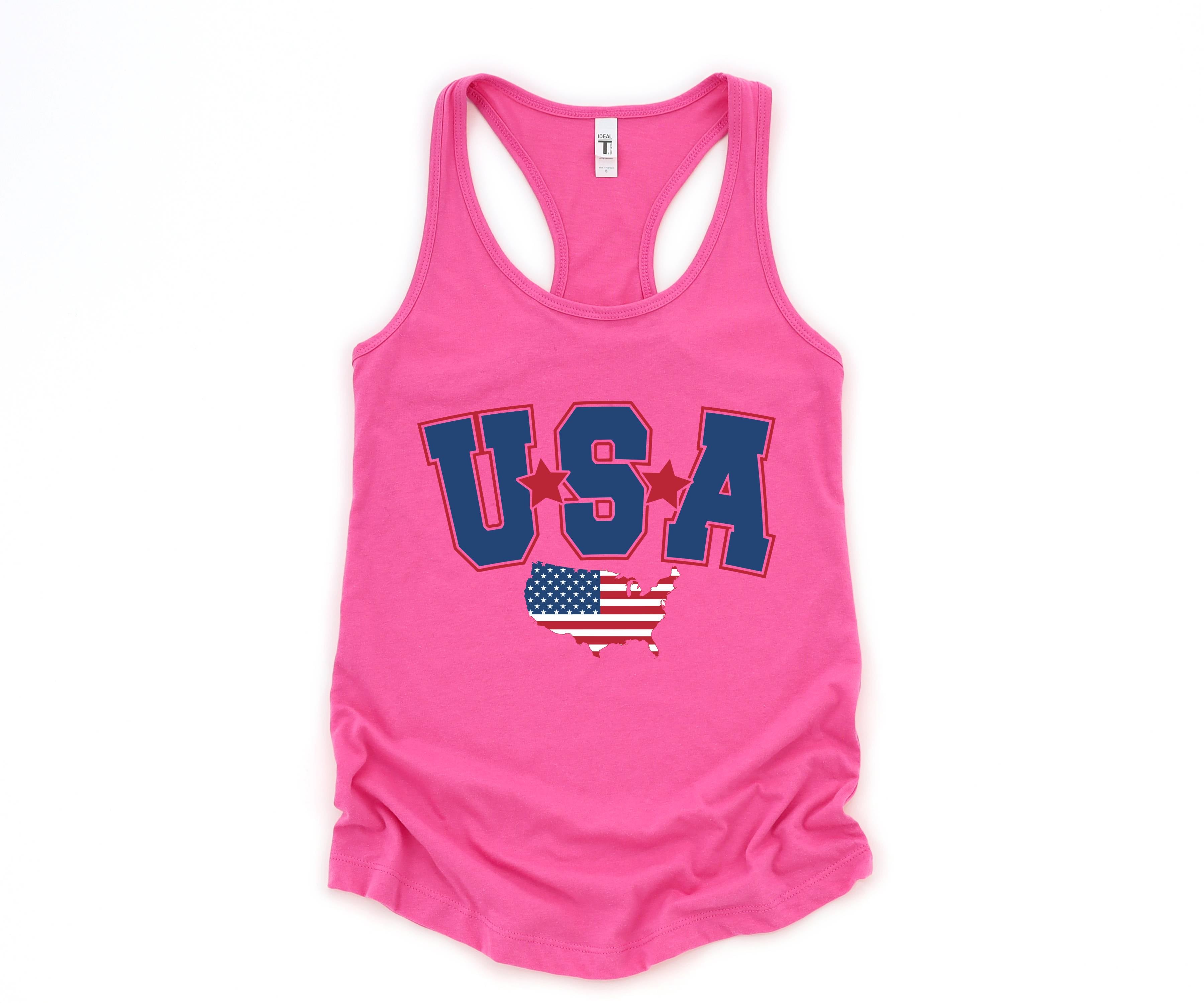 USA Tank Top, American Flag Patriotic Tank Top , Fourth of July Shirt, United States Tanktop, American Tank top, Red White and Blue Shirt