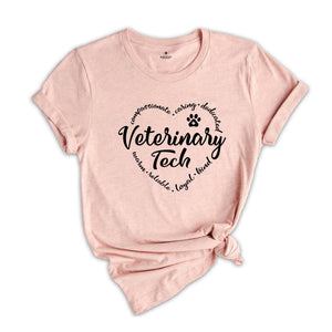 Vet Tech Shirt, Veterinary Technician Shirt, Veterinary Technologist T-Shirt, Veterinary Technologist Gifts, Veterinarian Student Grad Gift