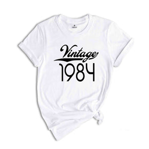 Vintage 1984, 41th Birthday Shirt, 1984 Shirt, 41th Birthday Tee, 1984 Birthday Shirt, 41th Birthday Gift, 41th Birthday Party, 41 Years Old