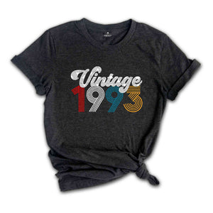 Vintage 1993 Shirt, 32st Birthday Shirt, 32st Birthday Gift, 1993 Shirt, 32st Birthday Party, Vintage Tee, Birthday Gift, Born 1993 Shirt
