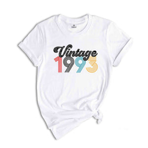 Vintage 1993 Shirt, 32st Birthday Shirt, 32st Birthday Gift, 1993 Shirt, 32st Birthday Party, Vintage Tee, Birthday Gift, Born 1993 Shirt