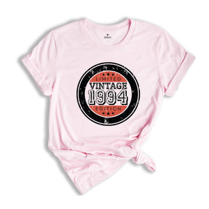 Vintage 1994 Shirt, Limited Edition 1994 Birthday T-Shirt, 31 Years Old Shirt, 31th Birthday Shirt, 31th Birthday Best Friend Gift