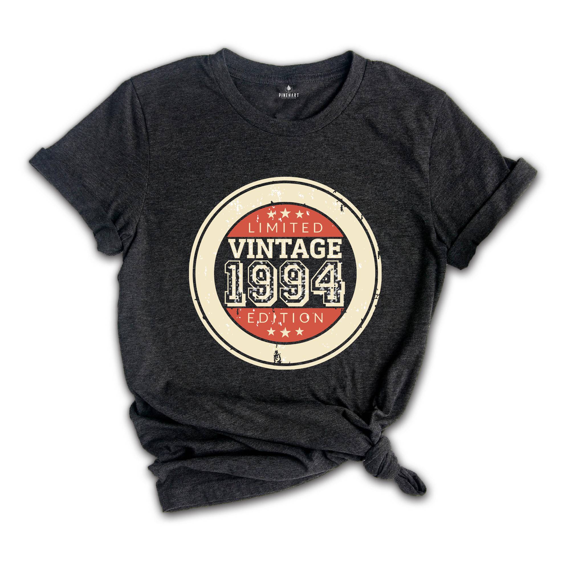 Vintage 1994 Shirt, Limited Edition 1994 Birthday T-Shirt, 31 Years Old Shirt, 31th Birthday Shirt, 31th Birthday Best Friend Gift
