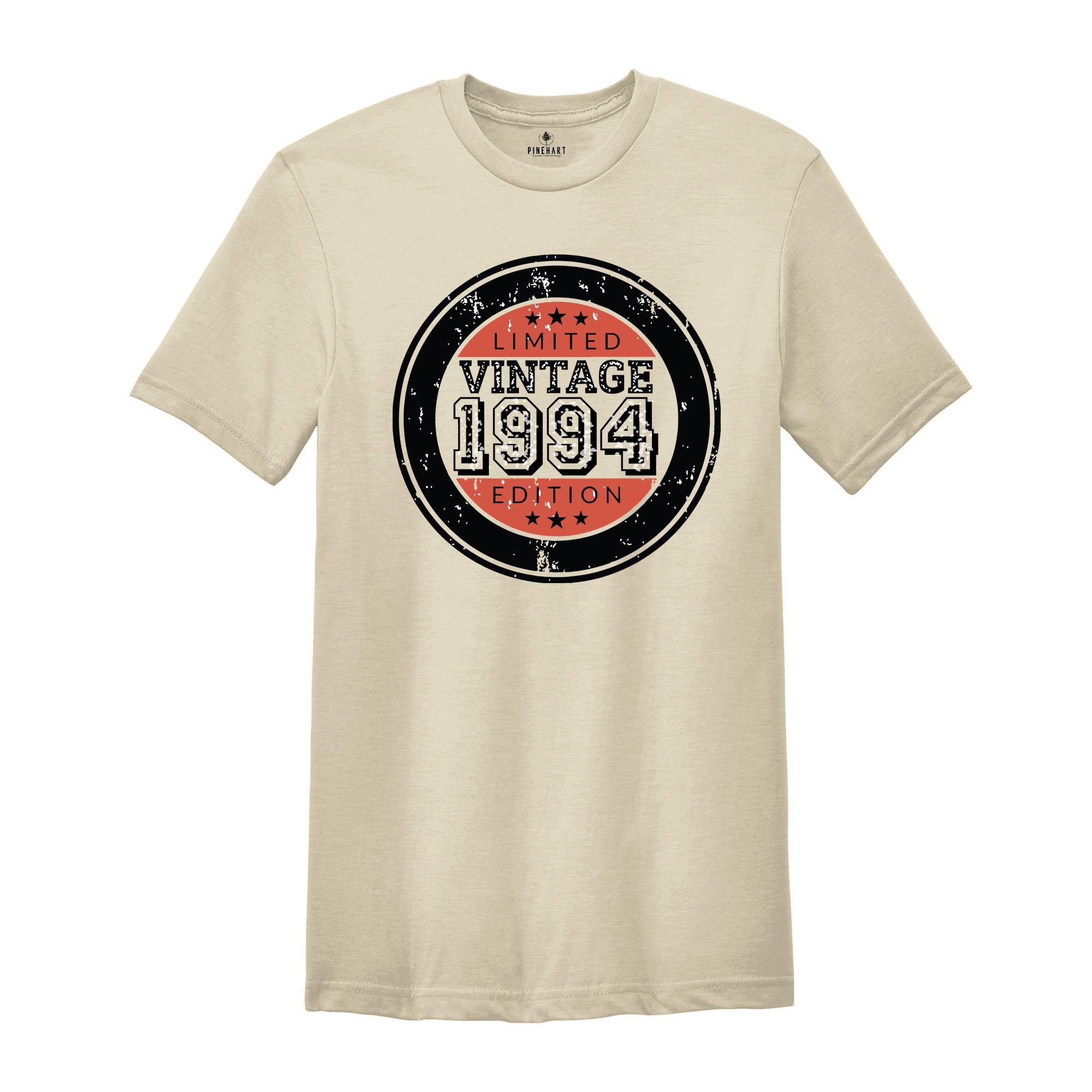 Vintage 1994 Shirt, Limited Edition 1994 Birthday T-Shirt, 31 Years Old Shirt, 31th Birthday Shirt, 31th Birthday Best Friend Gift