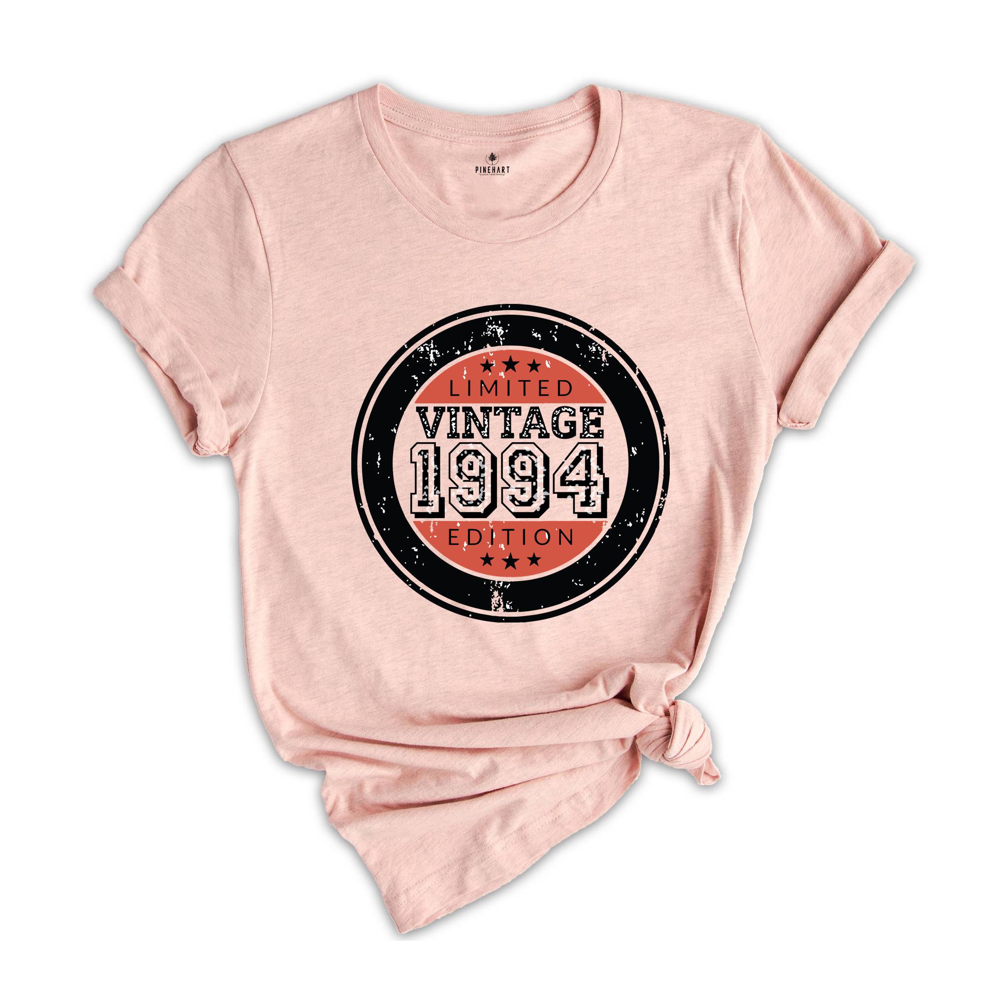 Vintage 1994 Shirt, Limited Edition 1994 Birthday T-Shirt, 31 Years Old Shirt, 31th Birthday Shirt, 31th Birthday Best Friend Gift
