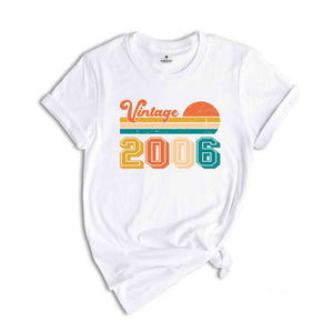 Vintage 2007 Shirt, 18th Birthday Shirt, 18th Birthday Party, Gifts for 18th, Hello Eighteen Shirt, 2007 Birthday Shirt, Gift for Friend