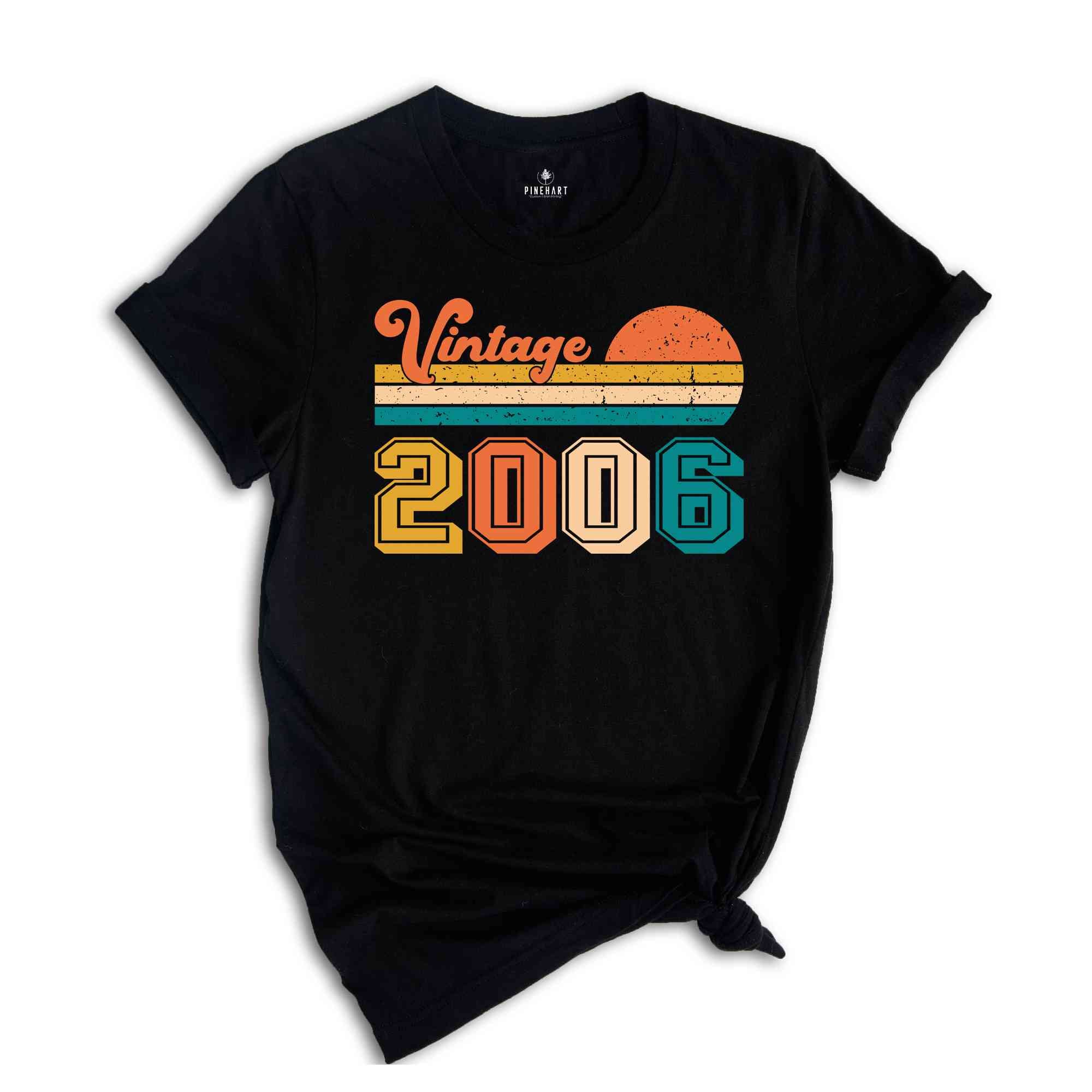 Vintage 2007 Shirt, 18th Birthday Shirt, 18th Birthday Party, Gifts for 18th, Hello Eighteen Shirt, 2007 Birthday Shirt, Gift for Friend