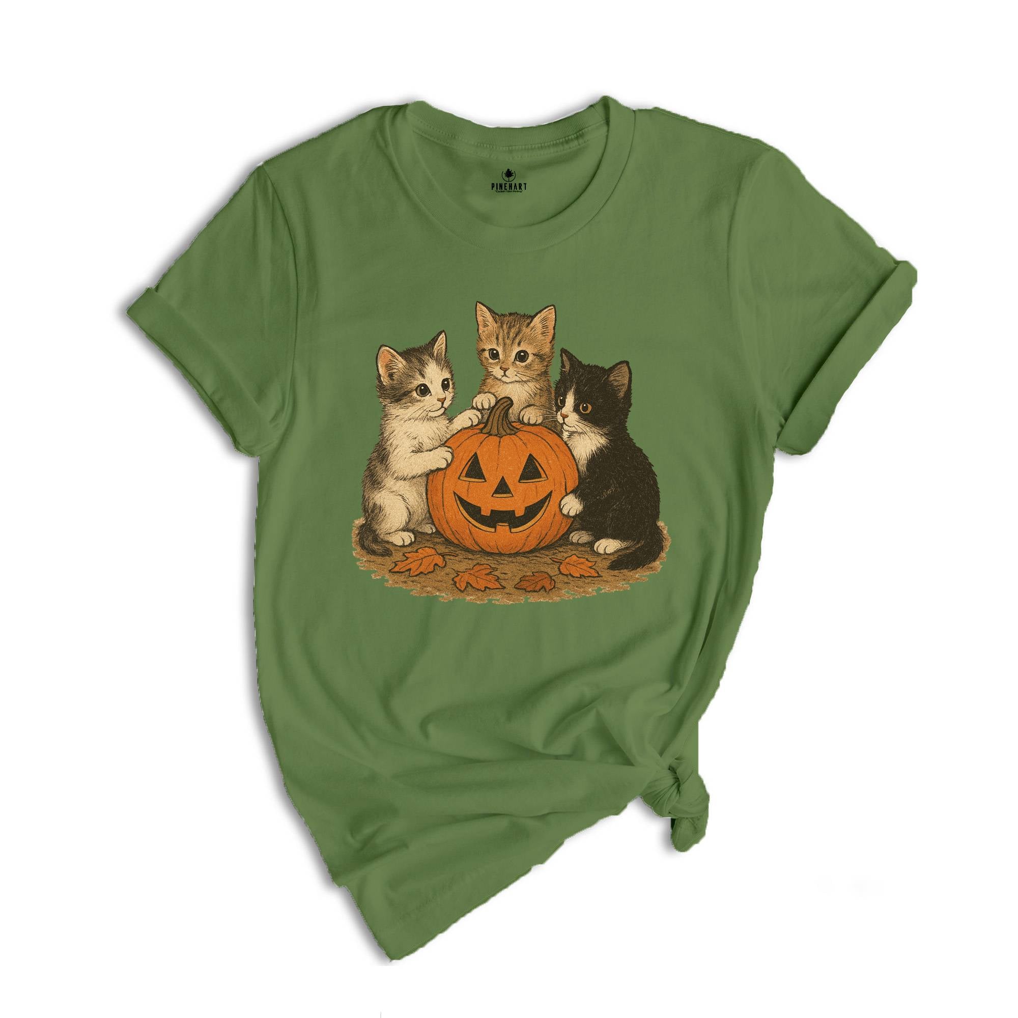 Vintage 90s Cat Halloween Shirt, Retro Halloween Shirt, Spooky Season Tee, Pumpkin Shirt, Cat Lover Shirt, Black Cat Shirt, Spooky Season