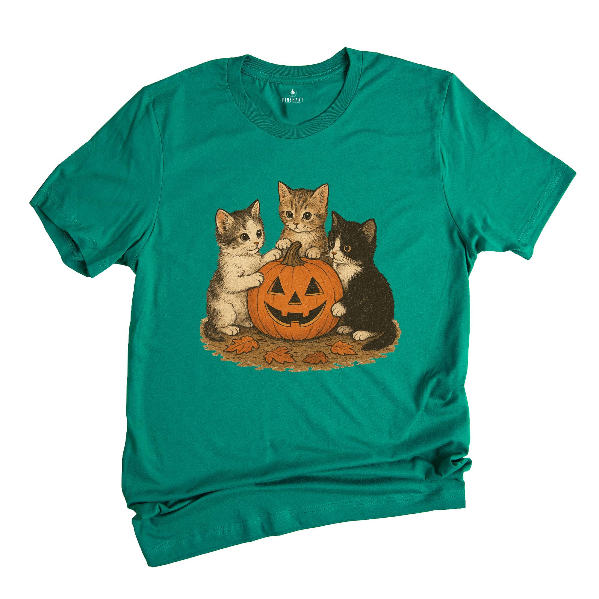 Vintage 90s Cat Halloween Shirt, Retro Halloween Shirt, Spooky Season Tee, Pumpkin Shirt, Cat Lover Shirt, Black Cat Shirt, Spooky Season