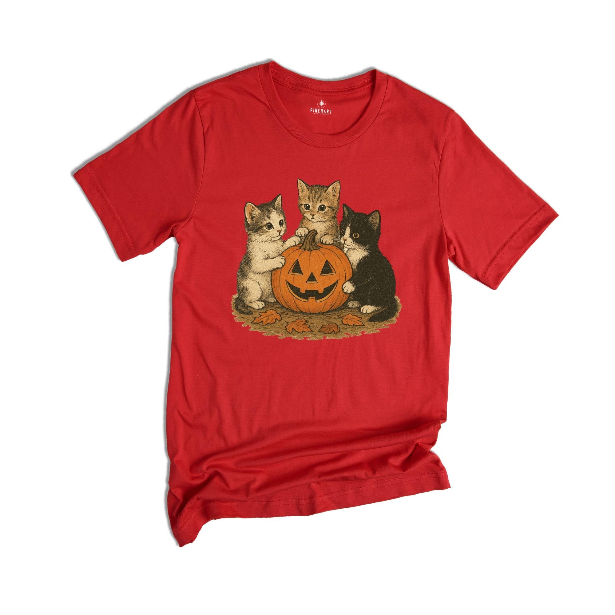 Vintage 90s Cat Halloween Shirt, Retro Halloween Shirt, Spooky Season Tee, Pumpkin Shirt, Cat Lover Shirt, Black Cat Shirt, Spooky Season