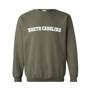 Vintage North Carolina Sweatshirt, Carolina Sweatshirt, Sweatshirt, North Carolina Gift, Vintage Sweatshirt, State Sweatshirt,