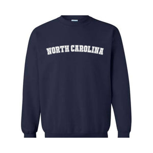 Vintage North Carolina Sweatshirt, Carolina Sweatshirt, Sweatshirt, North Carolina Gift, Vintage Sweatshirt, State Sweatshirt,