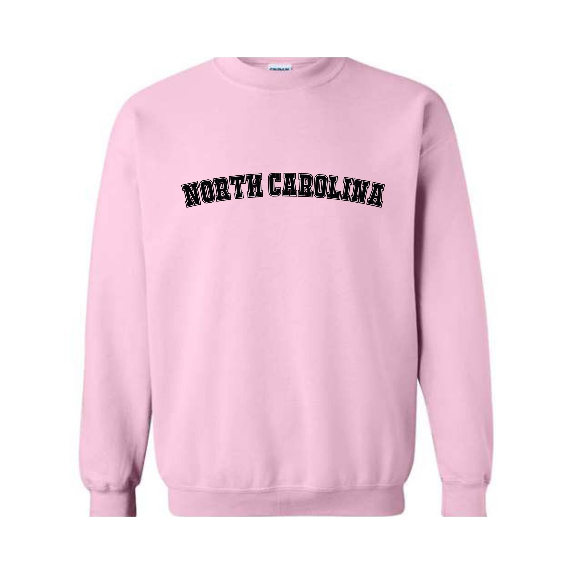Vintage North Carolina Sweatshirt, Carolina Sweatshirt, Sweatshirt, North Carolina Gift, Vintage Sweatshirt, State Sweatshirt,
