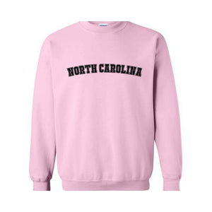Vintage North Carolina Sweatshirt, Carolina Sweatshirt, Sweatshirt, North Carolina Gift, Vintage Sweatshirt, State Sweatshirt,