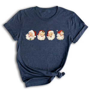 Vintage Santa Sweatshirt, Retro Santa Sweatshirt, Santa Merry Christmas Sweatshirt, Santa Claus Sweatshirt, Xmas Sweatshirt, Christmas Gift