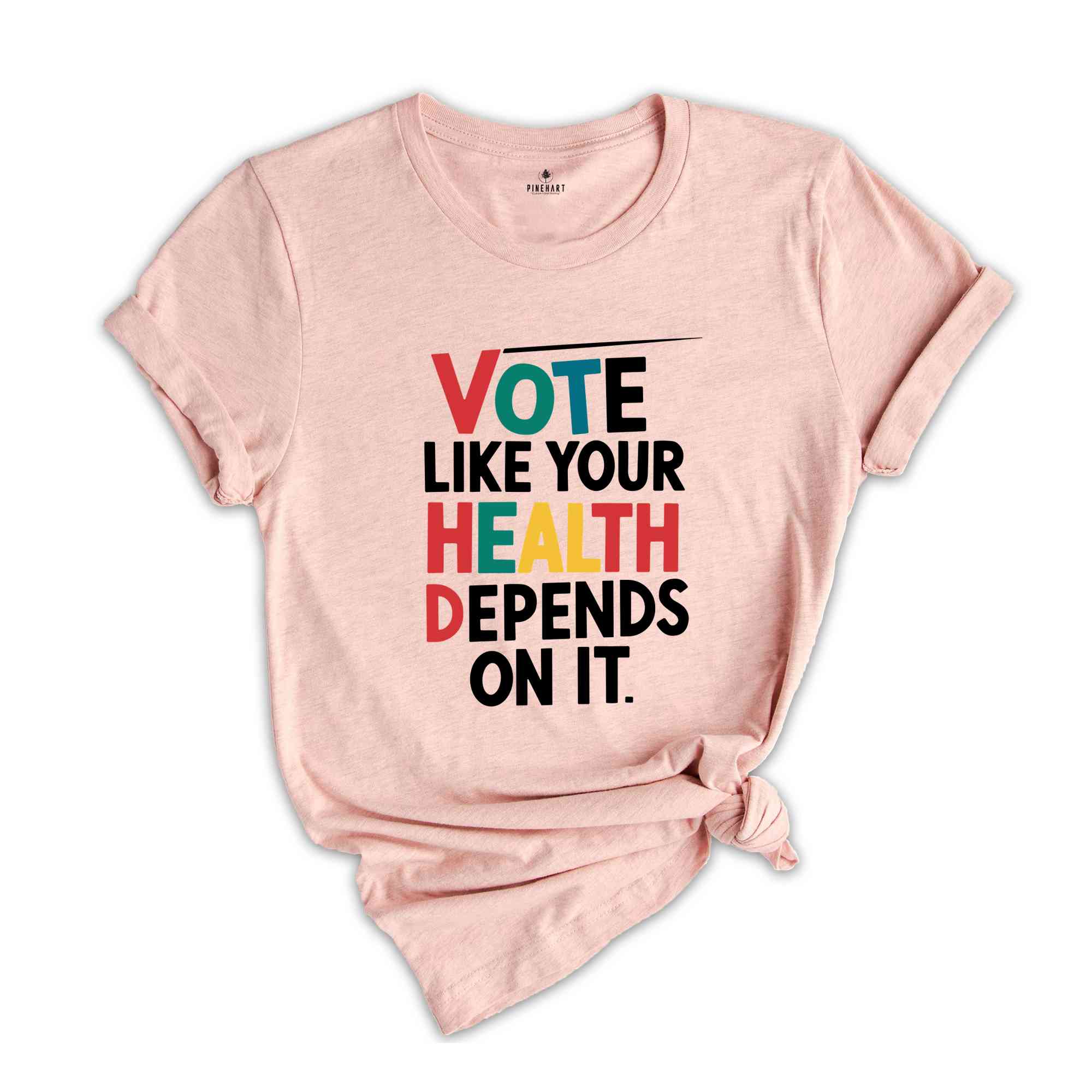 Vote Like Your Health Depends On It Shirt, Voter Shirt, Election Day T-shirt, Political Activist Gift