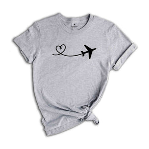 Wanderlust Shirt, Airplane Traveler Shirts, Vacation Lover Shirt, Pilot Shirts, Flight Attendant Shirt, Vacation Mode