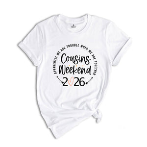Warning 2026 Cousin Trip, Vacation Shirt, Cousin Trip Shirt, Matching Cousin Vacation Tee, Family Shirt, Cousin Crew Shirt, Cousin Squad