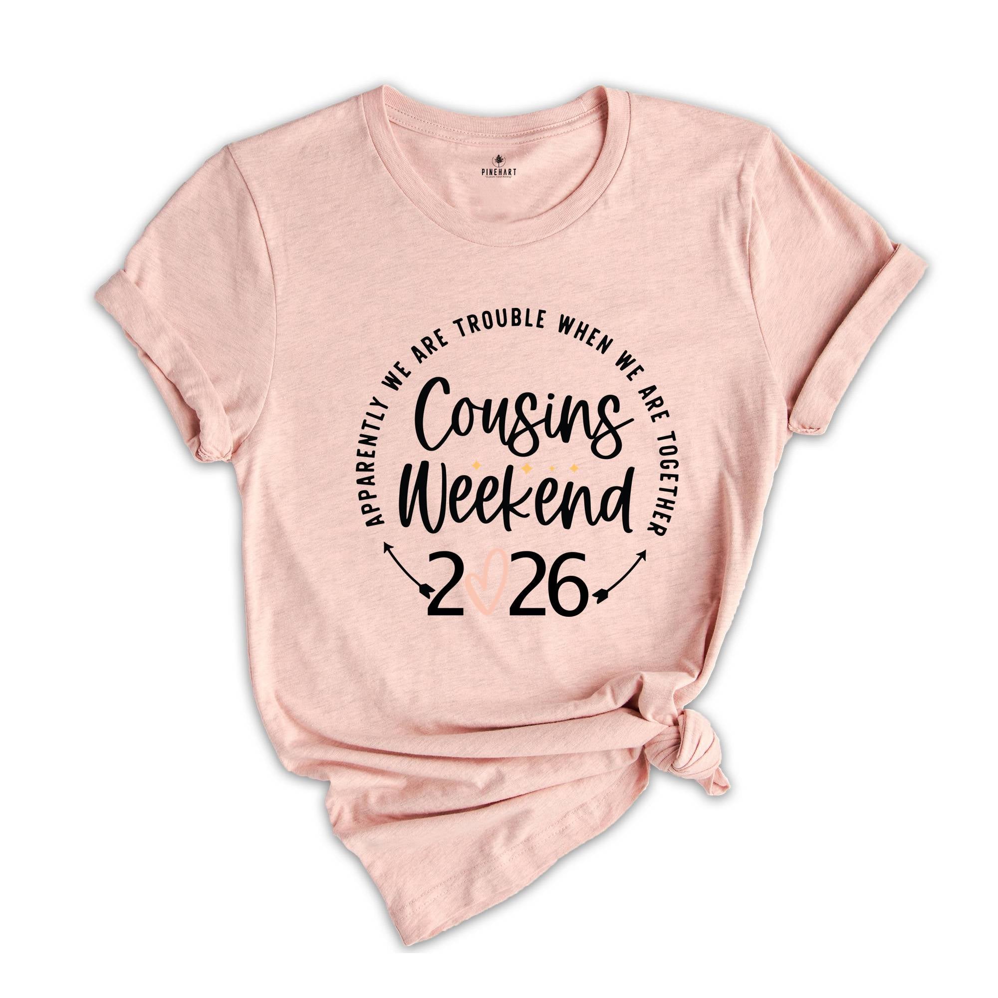 Warning 2026 Cousin Trip, Vacation Shirt, Cousin Trip Shirt, Matching Cousin Vacation Tee, Family Shirt, Cousin Crew Shirt, Cousin Squad