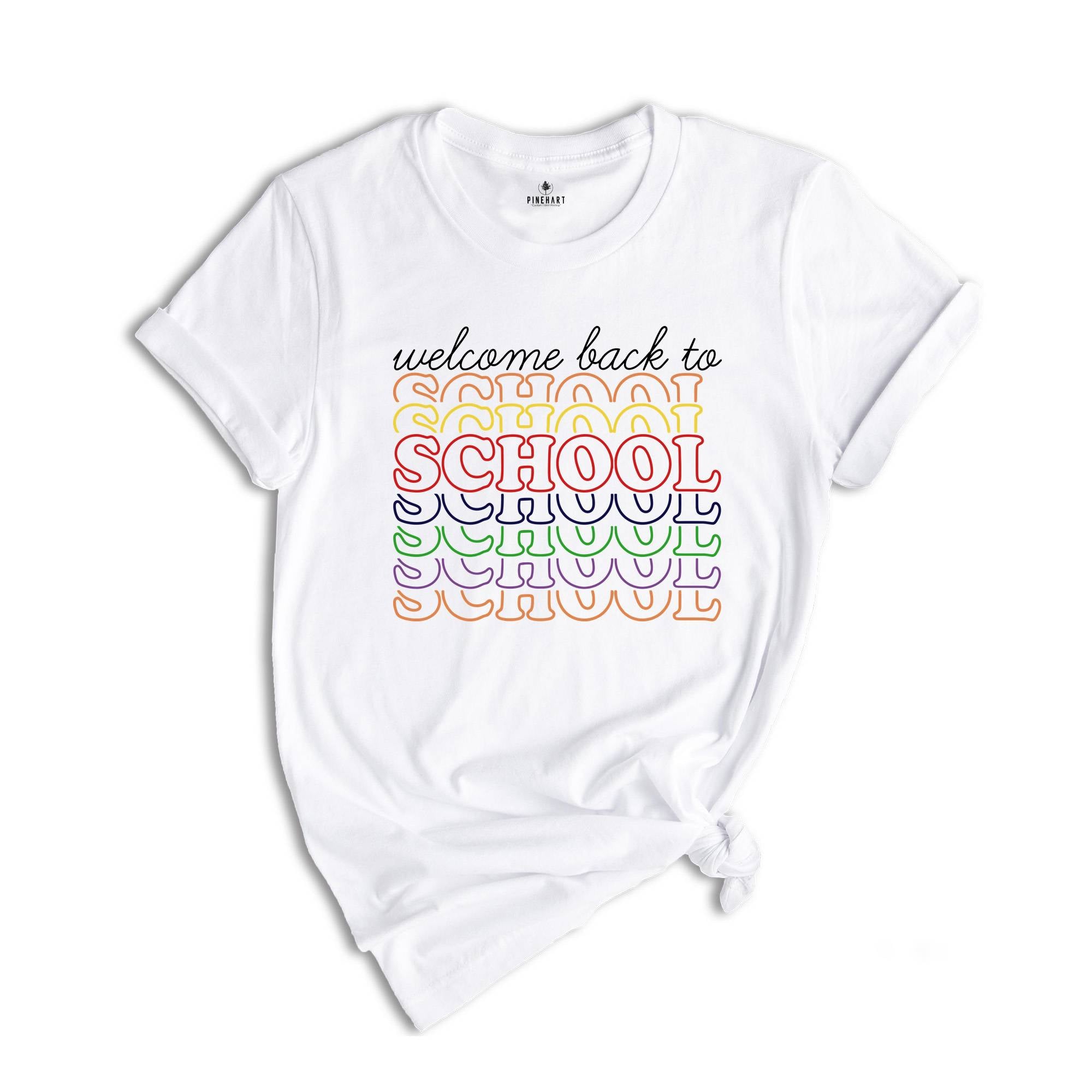 Welcome Back To School Shirt, Beautifully Designed School Shirt, Teacher Shirt, First Day Of School Shirt, Back To School Shirt, Teacher Tee