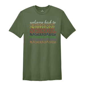 Welcome Back To School Shirt, Beautifully Designed School Shirt, Teacher Shirt, First Day Of School Shirt, Back To School Shirt, Teacher Tee