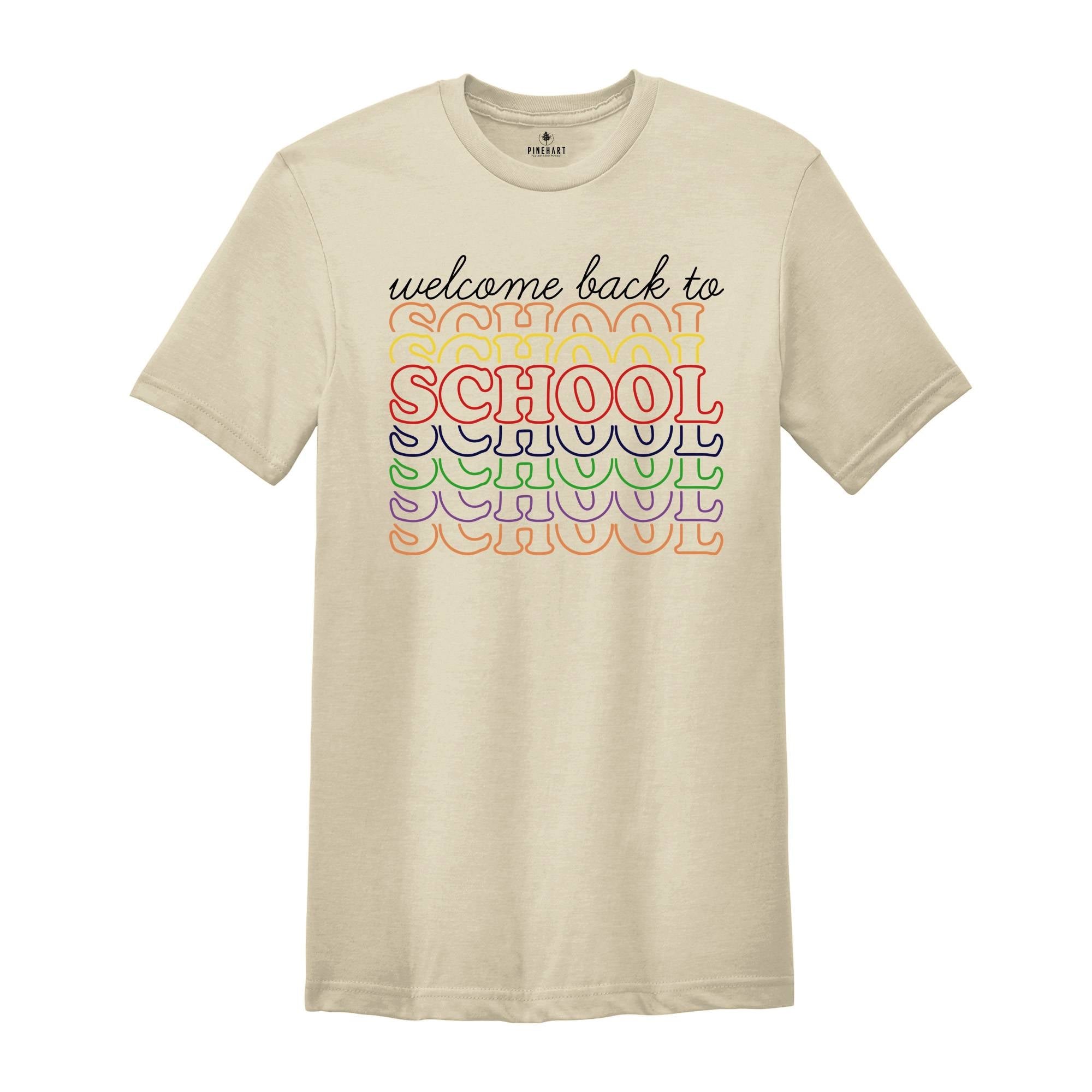 Welcome Back To School Shirt, Beautifully Designed School Shirt, Teacher Shirt, First Day Of School Shirt, Back To School Shirt, Teacher Tee
