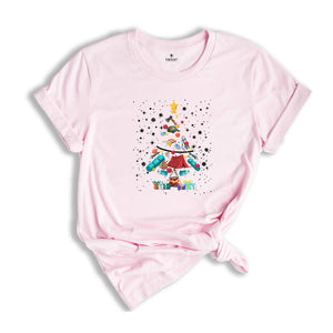 Western Christmas Shirt, Christmas Tree Shirt, Country Shirt, Xmas Skull Shirt, Christmas Party Tee, Christmas Sweatshirt