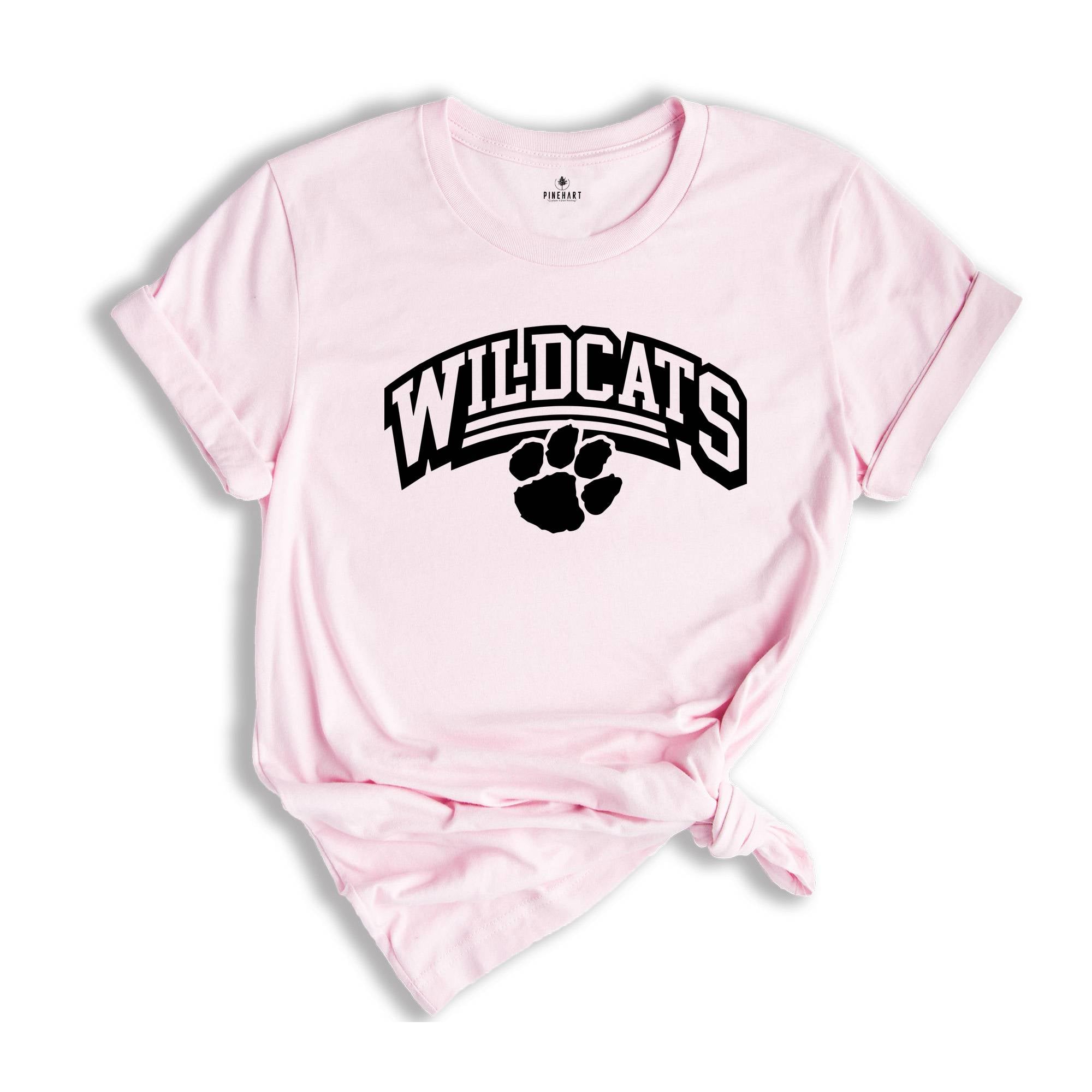 Wildcats Team Mascot Shirt, Wildcats Team Shirt, Wildcats Football Shirt, Wildcats Fan Shirt, Wildcats School Spirit, Game Day Shirt