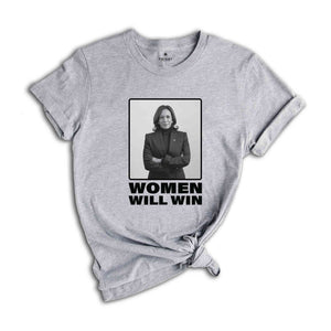 Women Rise, Kamala’s Bold Statement Shirt