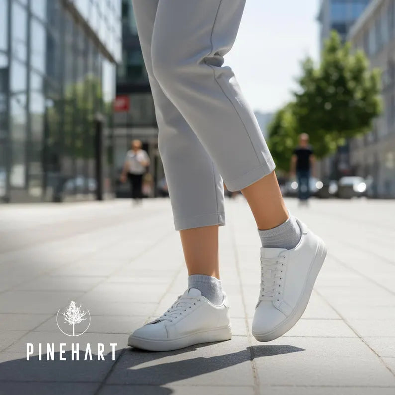 Women's 3-Pack Cotton Ankle Socks: Soft & Breathable Low-Cut Socks