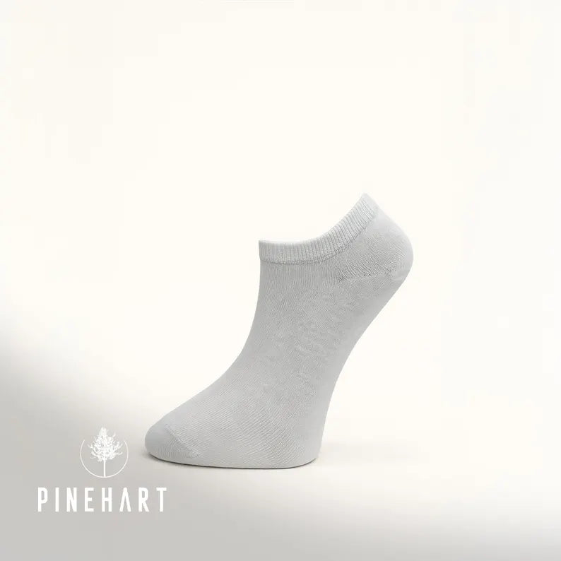 Women's 3-Pack Cotton Ankle Socks: Soft & Breathable Low-Cut Socks
