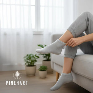 Women's 3-Pack Cotton Ankle Socks: Soft & Breathable Low-Cut Socks