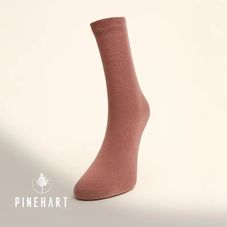 Women's 5-Pack Cotton Crew Socks: Soft & Breathable Everyday Bundle